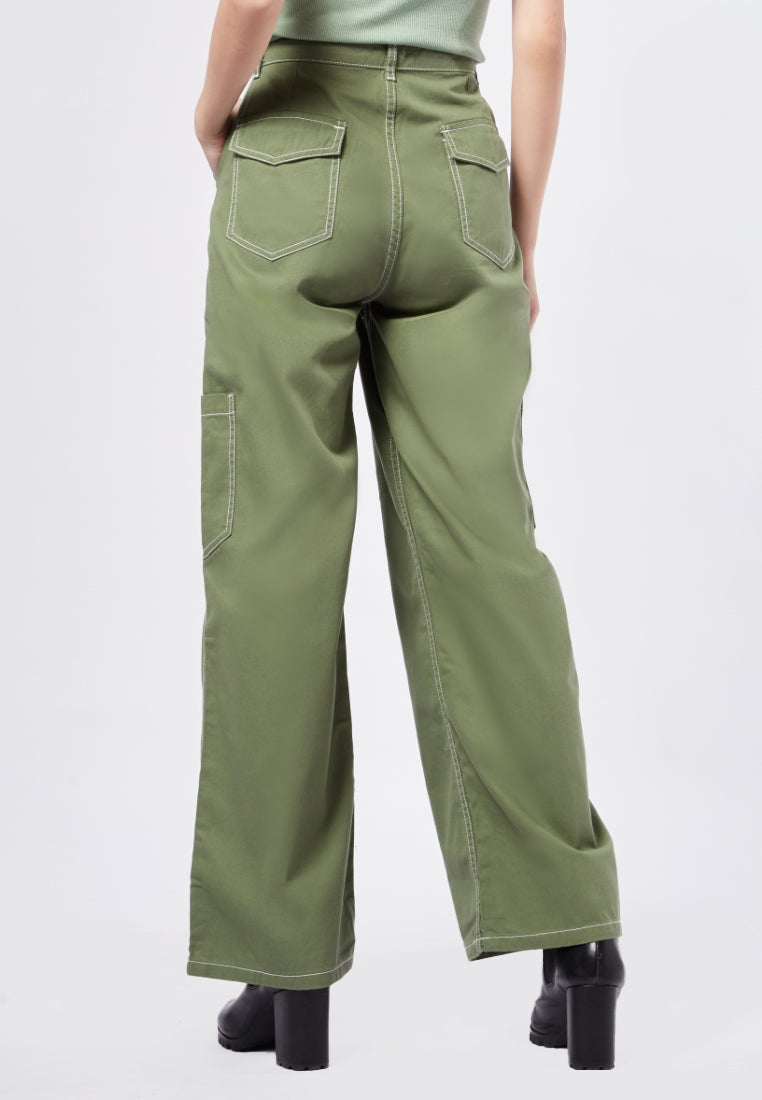 Cargo Trousers with Patch Pocket