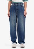 Balloon Fit Carpenter Jeans Med Blue
