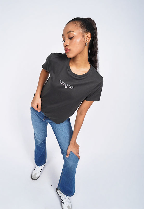 Regular Fit Flare Denim Pants
