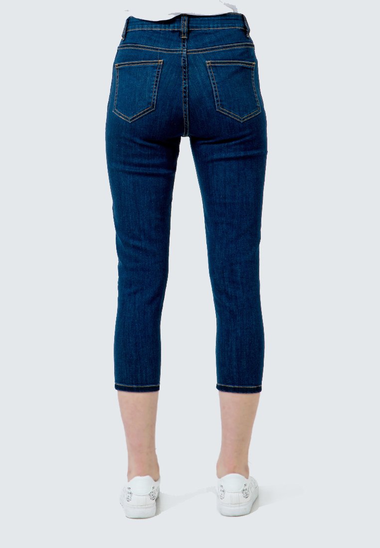 Blue Capri Pants