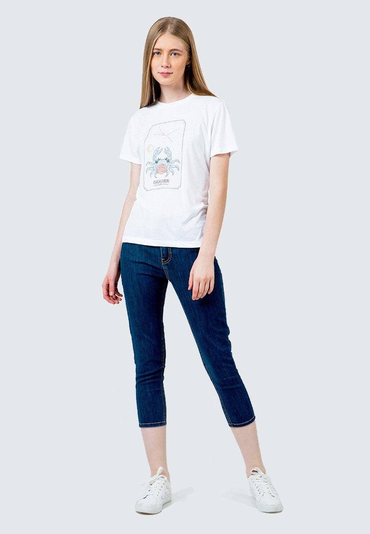 Blue Capri Pants