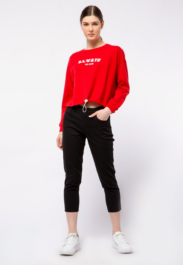 Capri Denim Pants