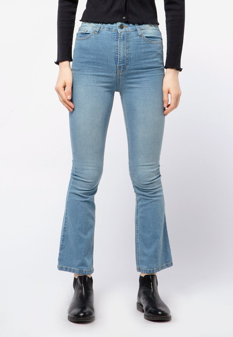 Fitted Flare Denim