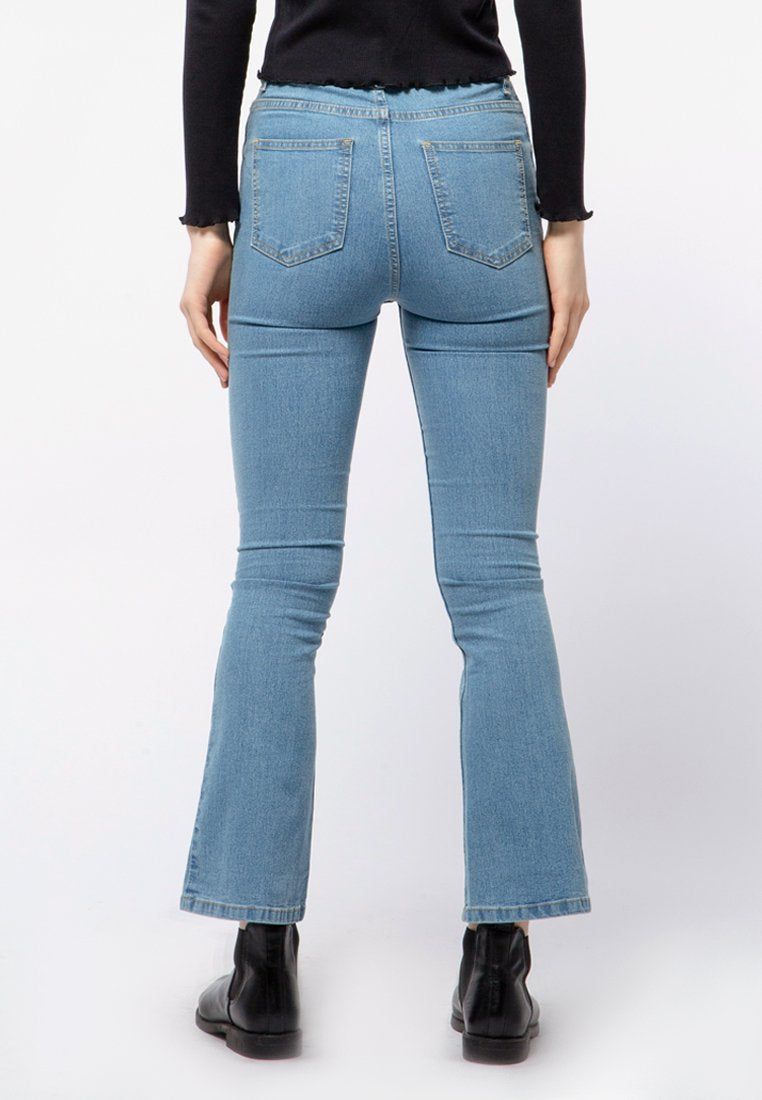 Fitted Flare Denim