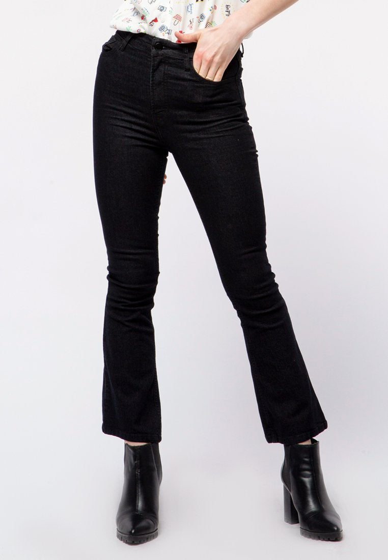 Fitted Flare Denim