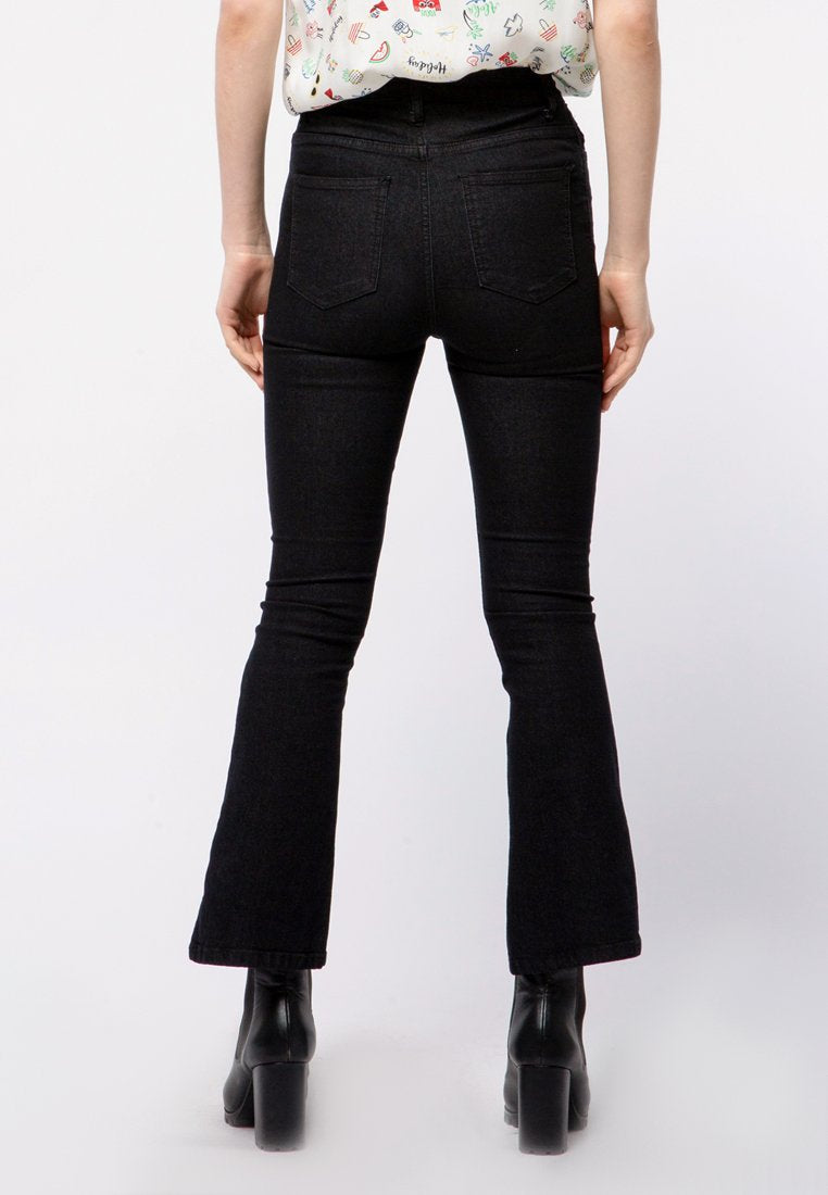 Fitted Flare Denim
