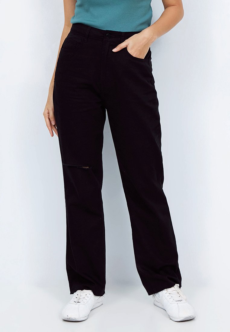 Straight Fit Denim Pants