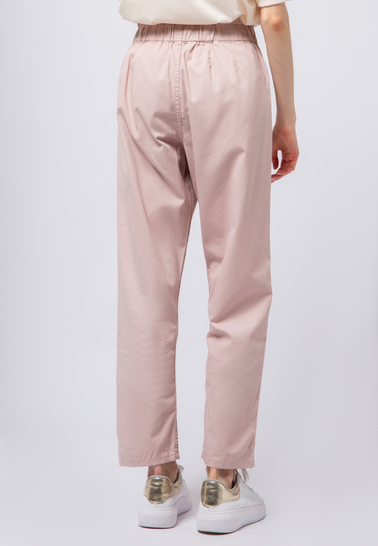 Paperbag Colored Denim Pants