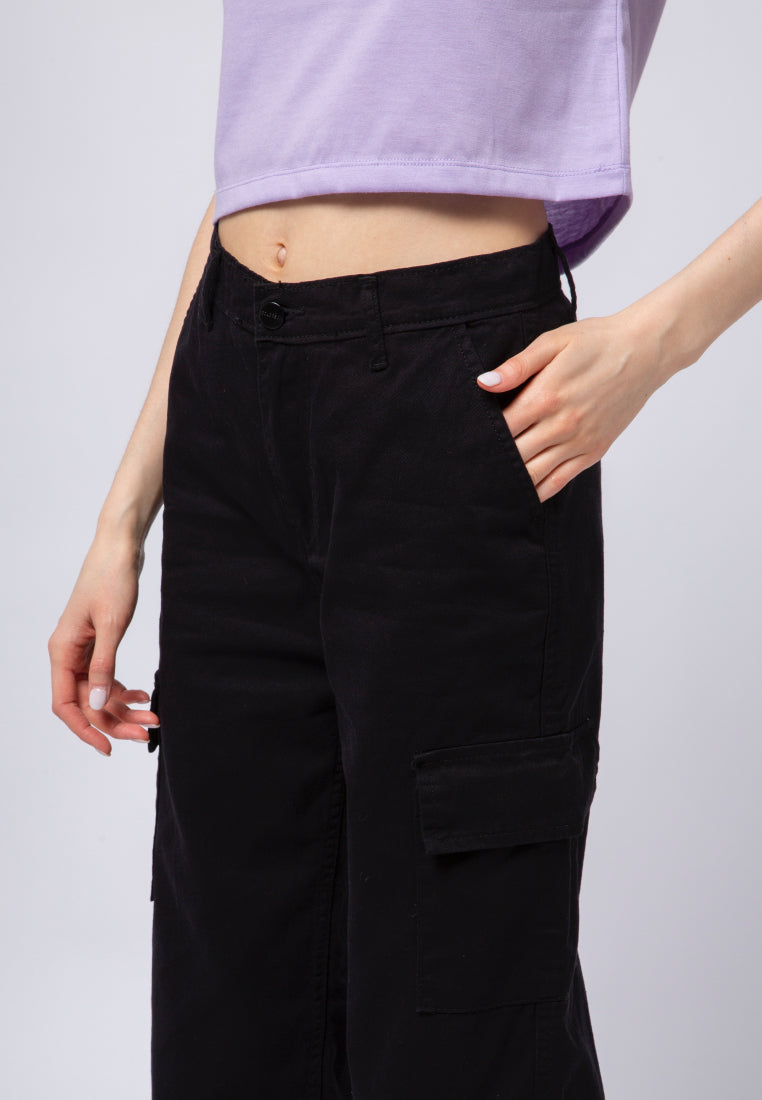 Wide Leg Cargo Pants