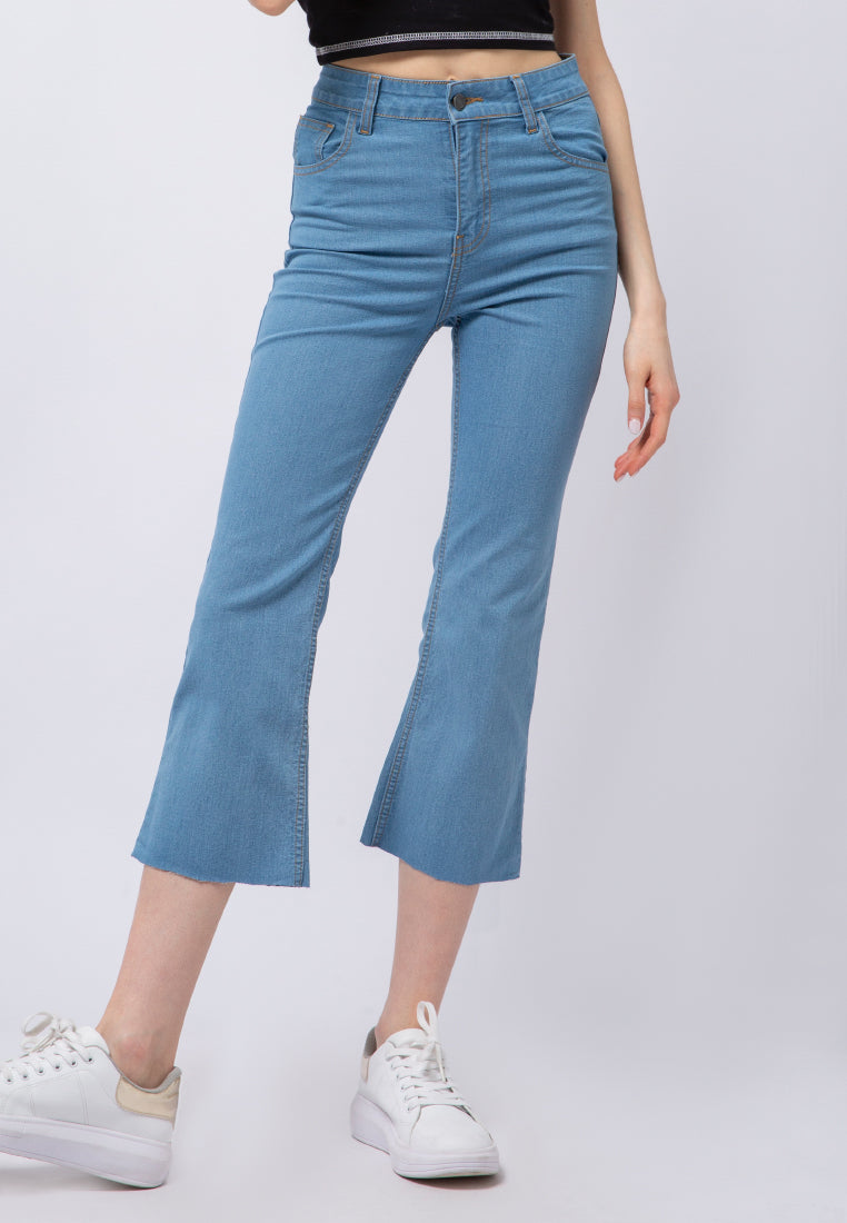Flare Fit Denim Pants