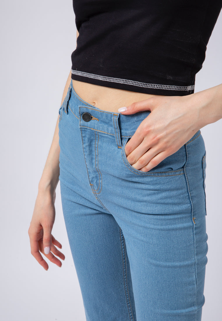 Flare Fit Denim Pants