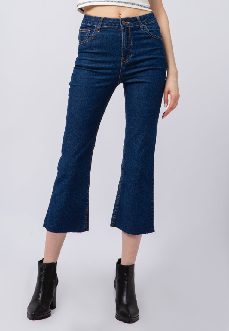 Flare Fit Denim Pants
