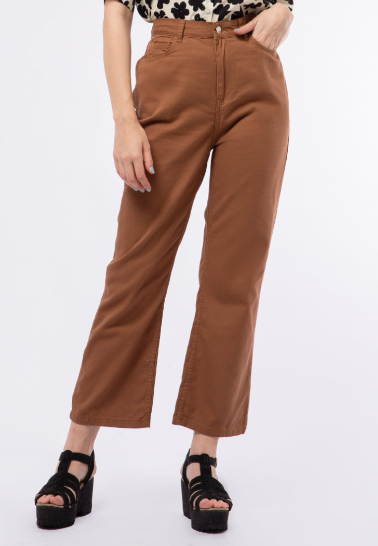 Straight Fit Denim Pants