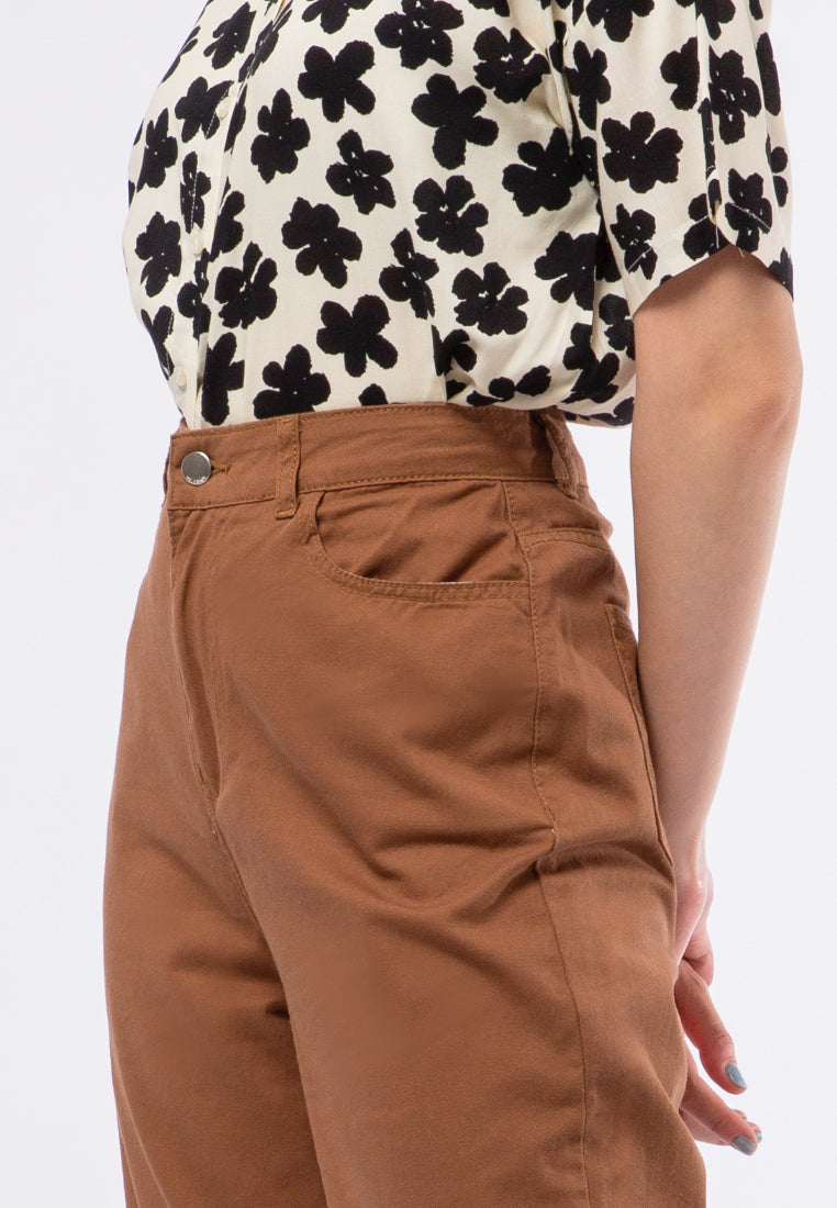 Straight Fit Denim Pants