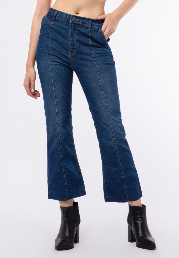 Flare Denim Pants