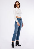Flare Denim Pants