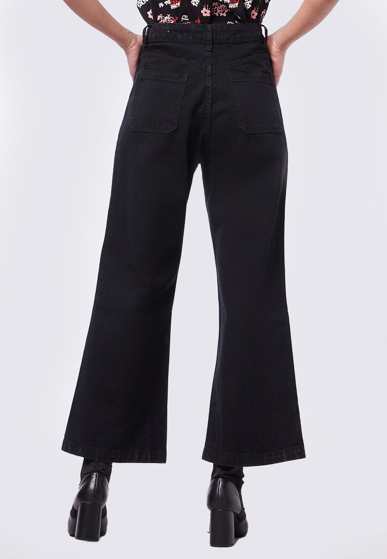 Wide Leg Flare Denim