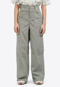 Loose Cargo Denim Pants