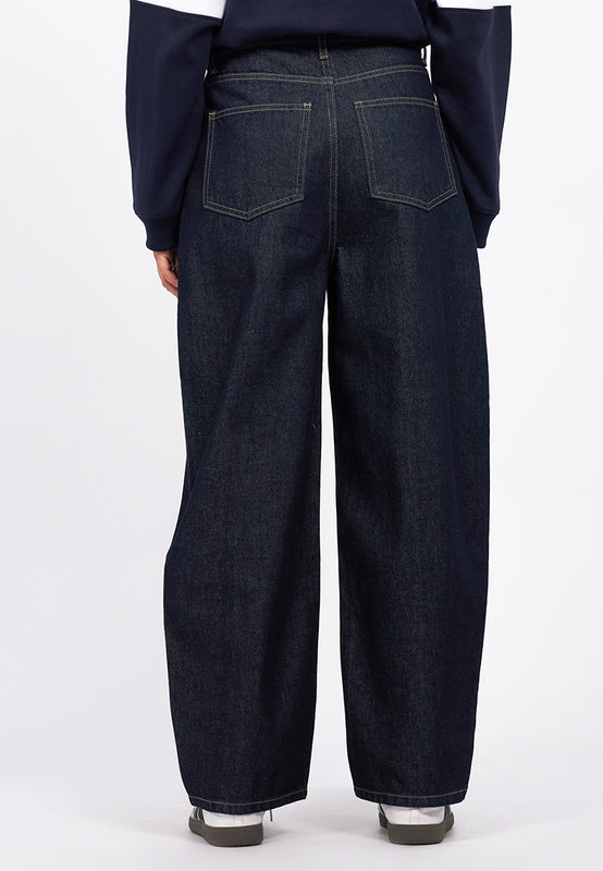 Barrel Denim Pants