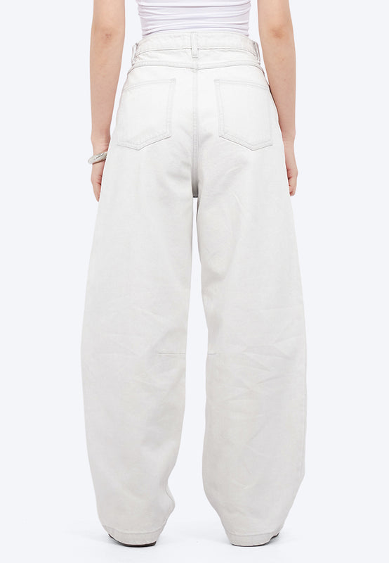 Barrel Denim Pants