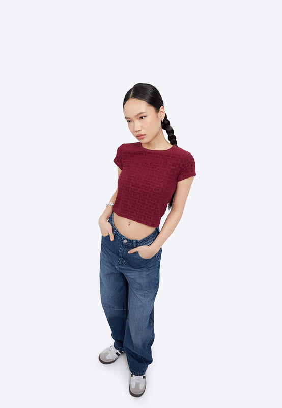 Barrel Denim Pants