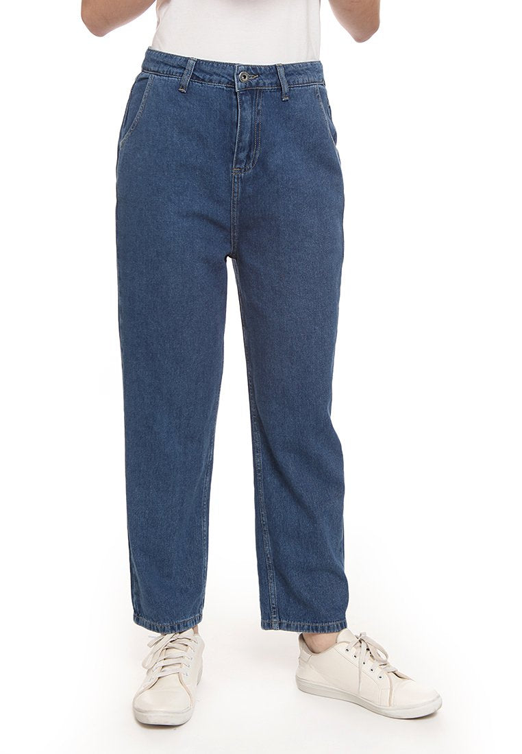 Denim Boyfriend Pants