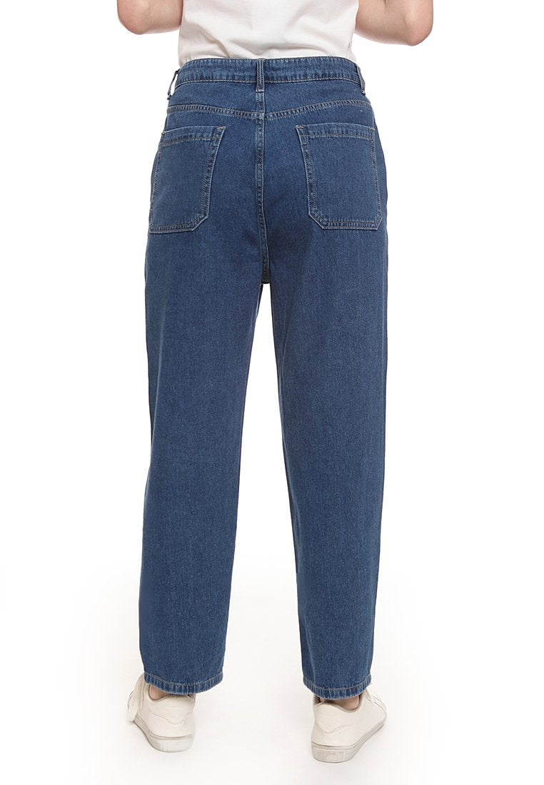 Denim Boyfriend Pants
