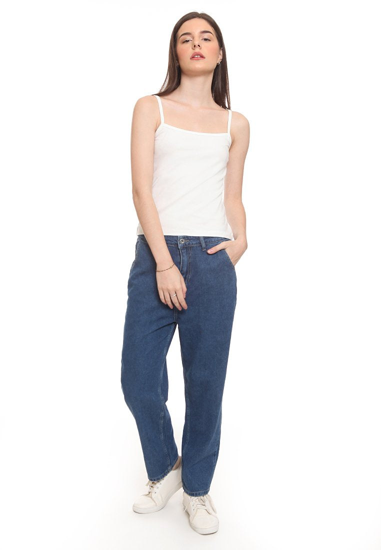 Denim Boyfriend Pants