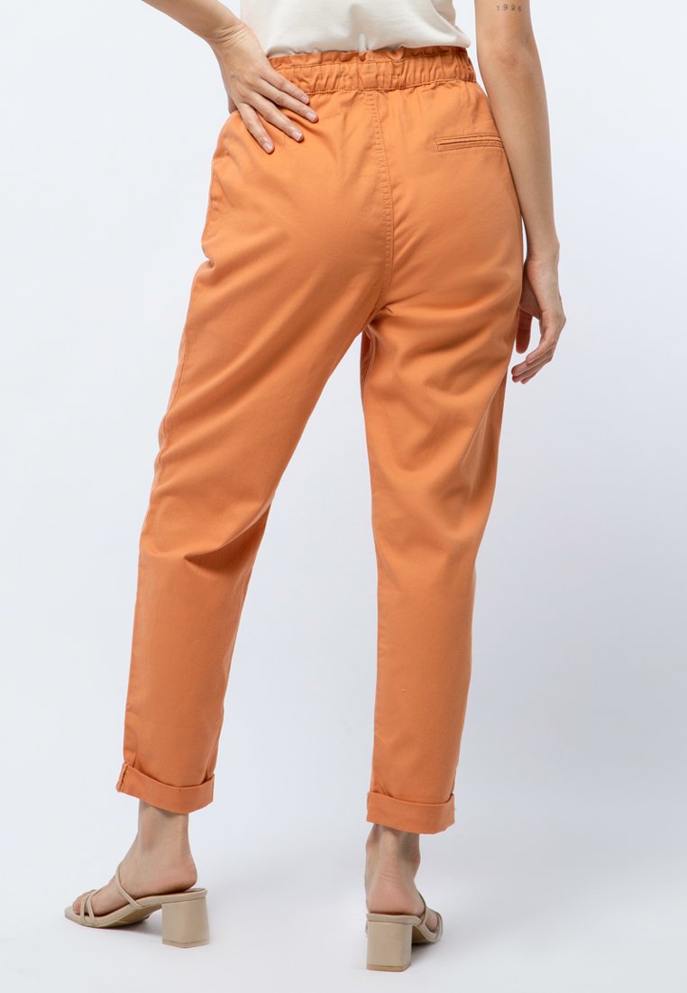 Paperbag Slouchy Denim Pants