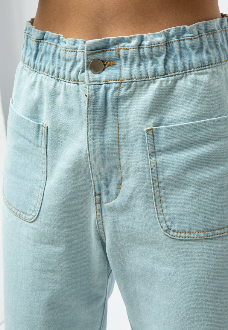 Slouchy Paperbag Denim