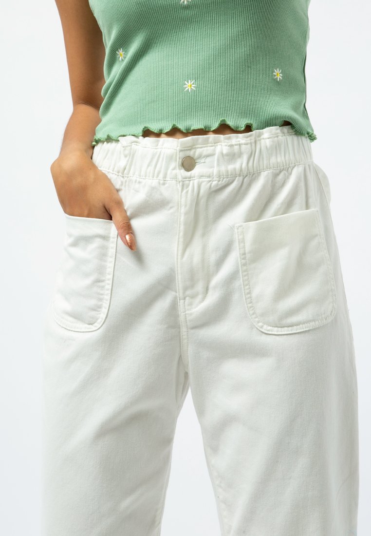 Slouchy Paperbag Denim