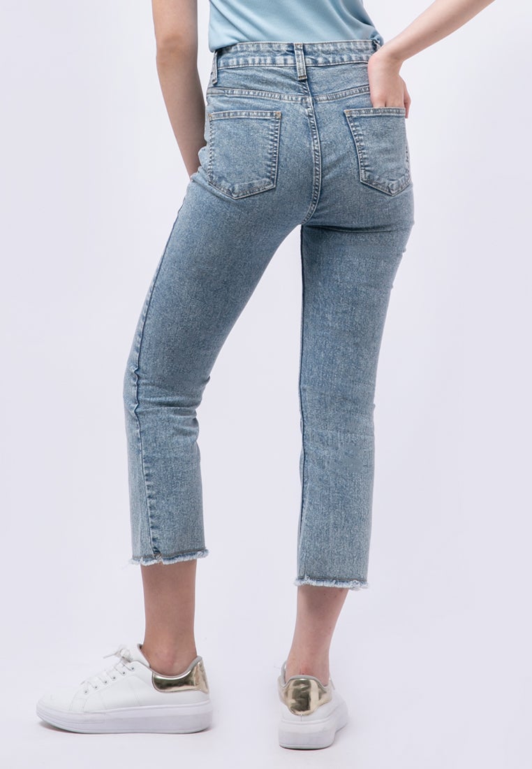 Cropped Flare Jeans