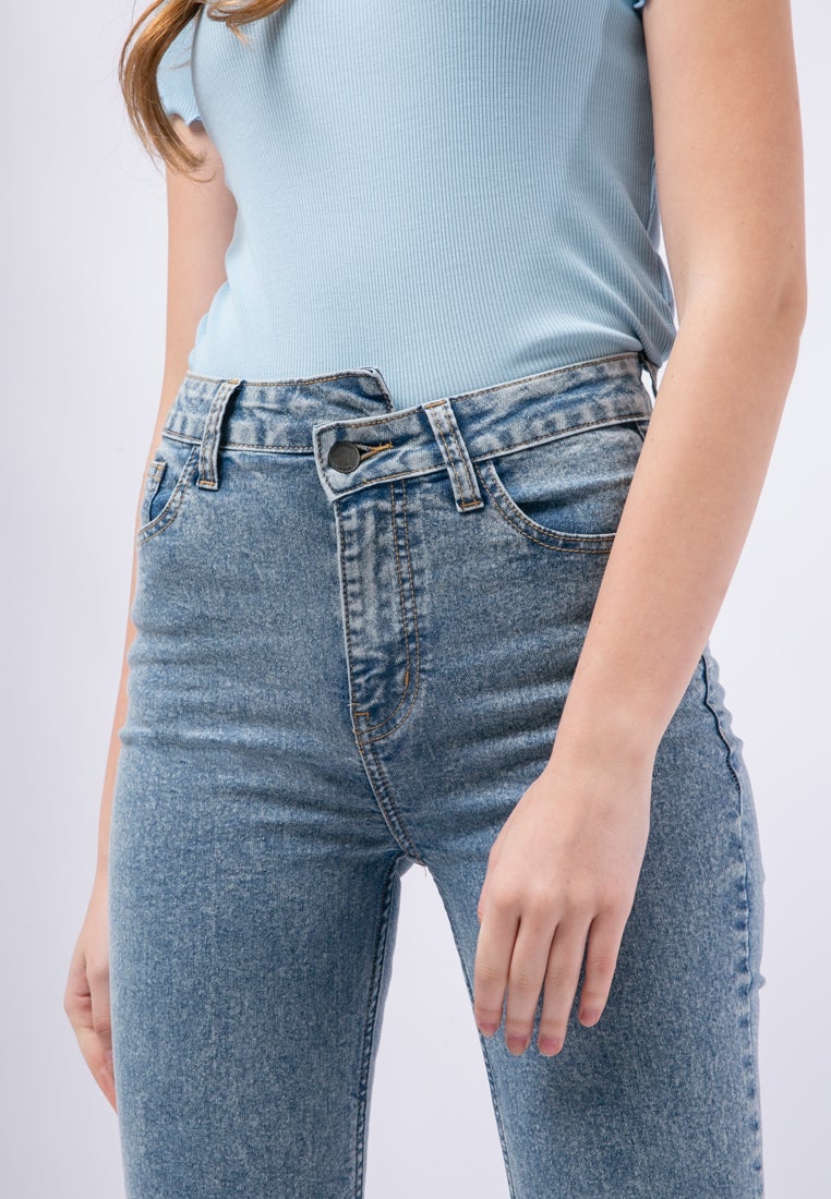 Cropped Flare Jeans