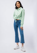 Kick Flare Denim Pants