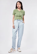 Balloon Denim Jogger Pants