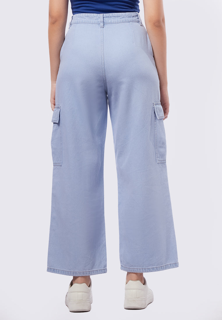 Side Pocket Denim Pants