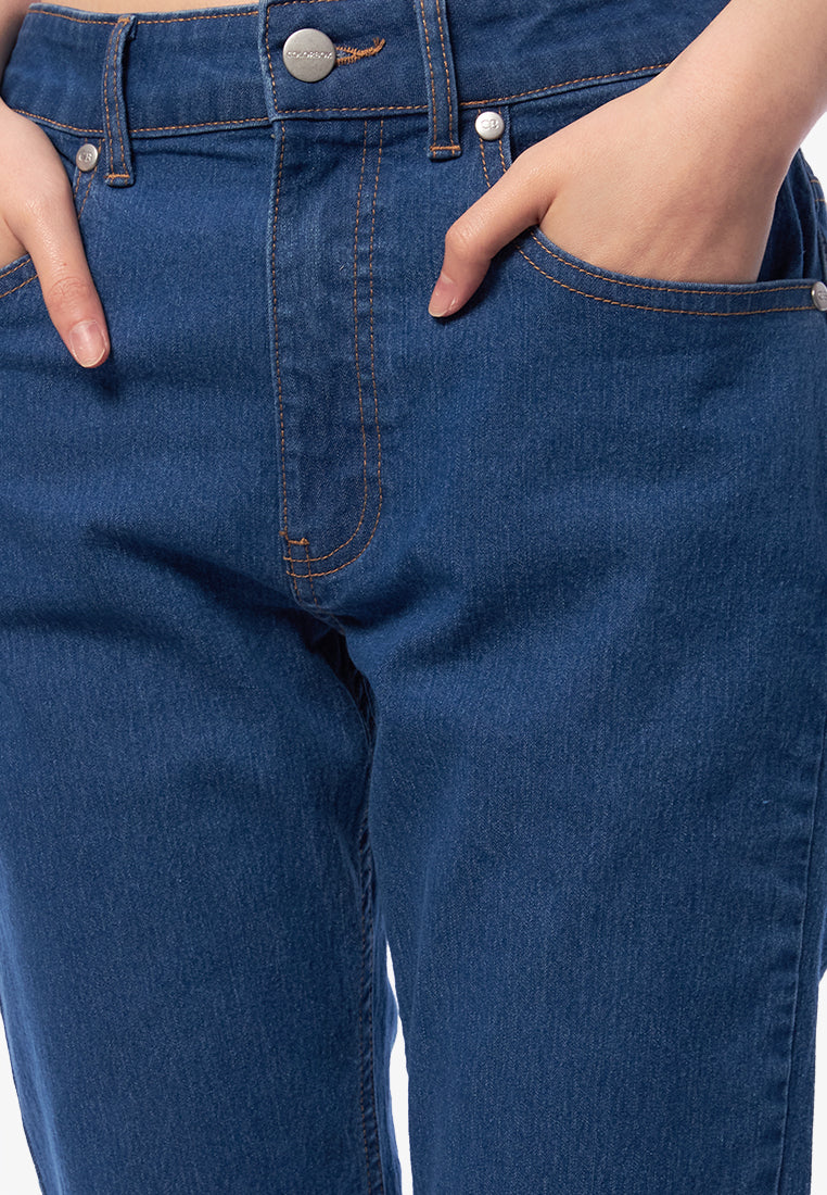 Cropped Flare Jeans