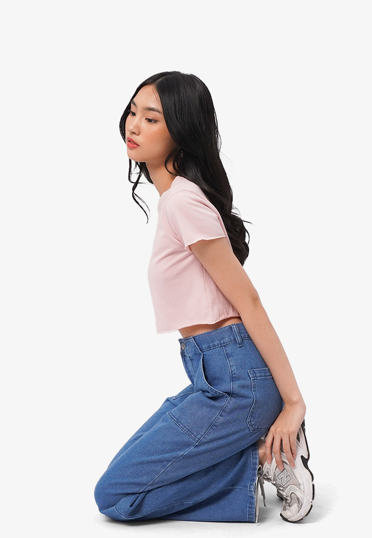 Double Pocket Denim Pants