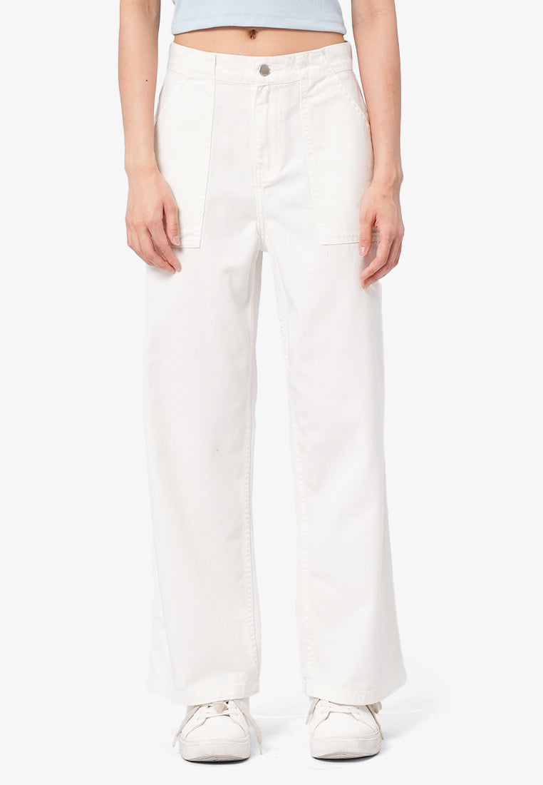 Double Pocket Denim Pants