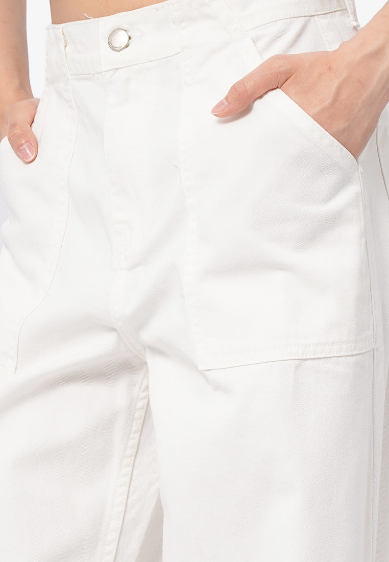 Double Pocket Denim Pants