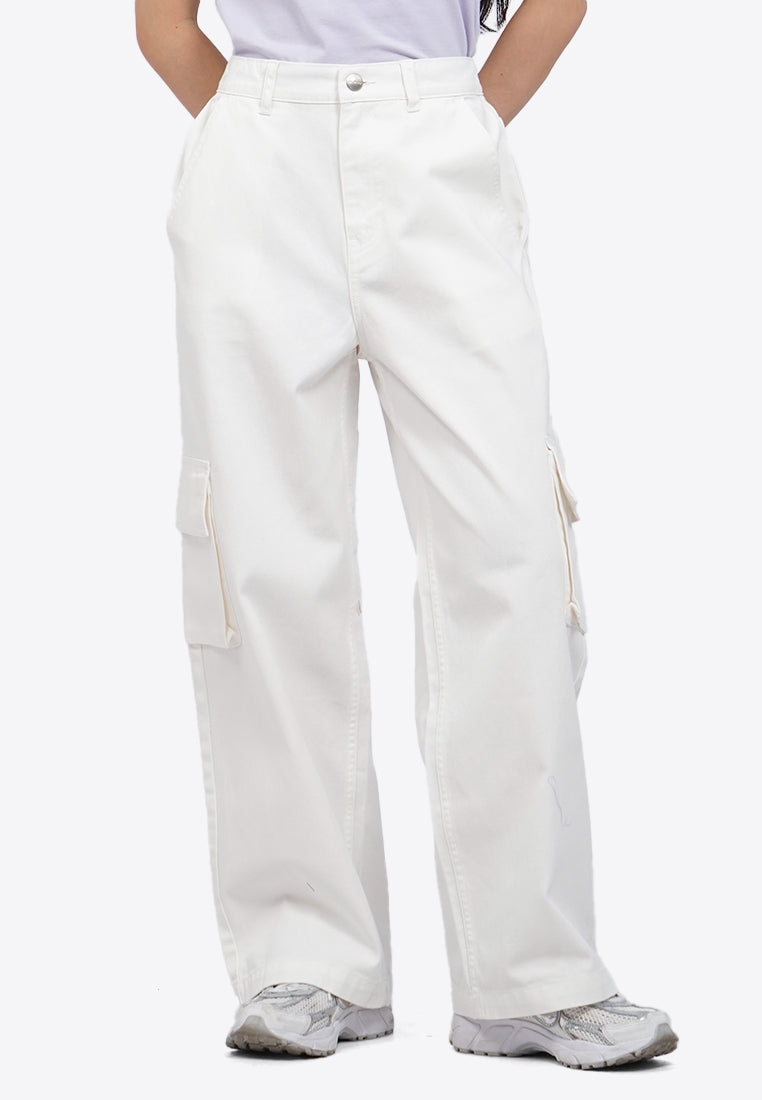 Wide Leg Cargo Pants