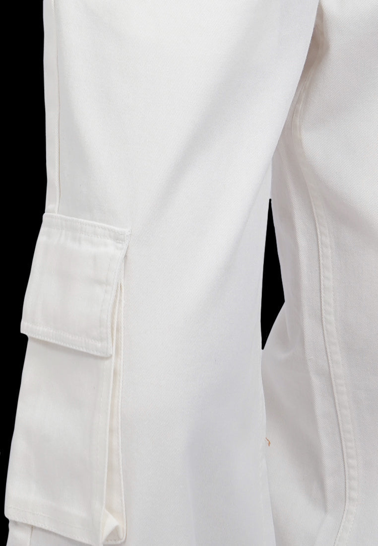 Wide Leg Cargo Pants