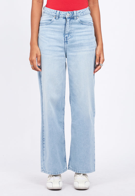 Straight Fit Denim Pants