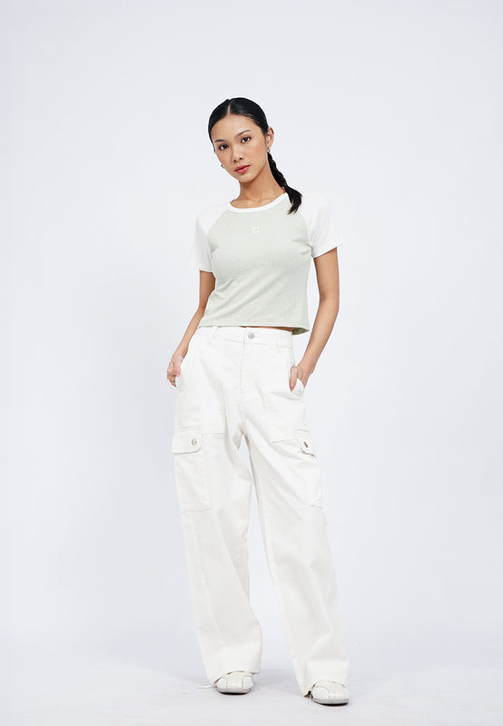 Barrel Cargo Denim Pants