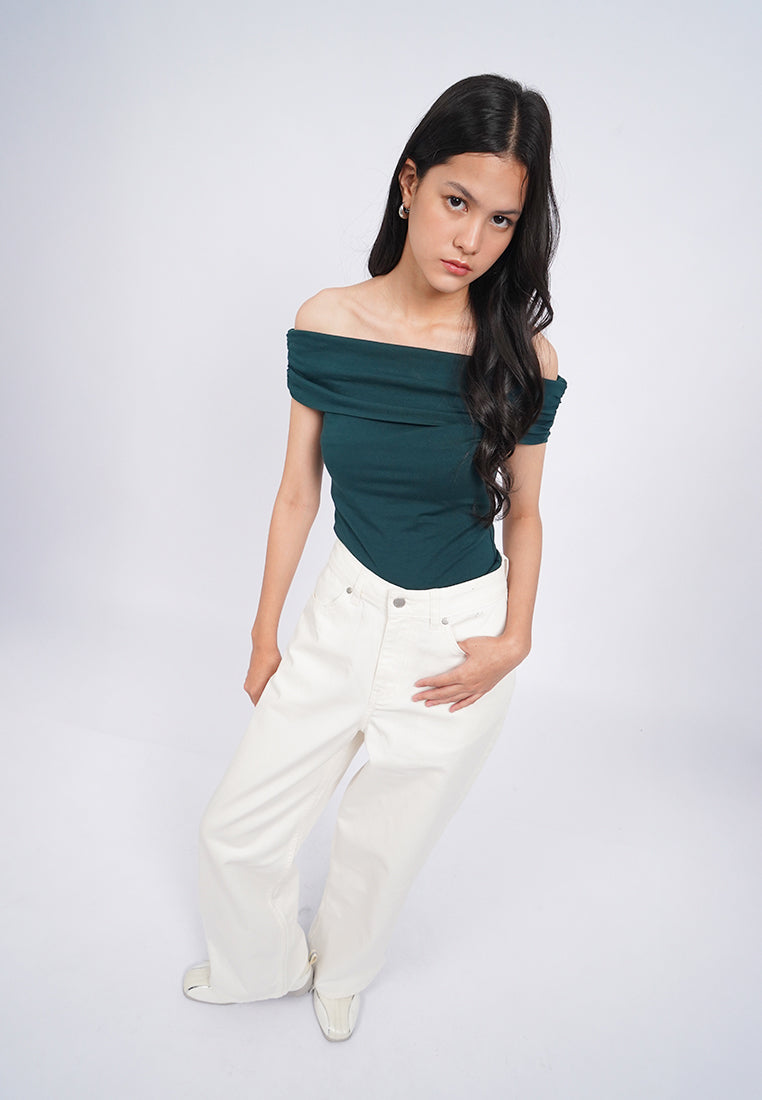 Straight Fit Denim Pants
