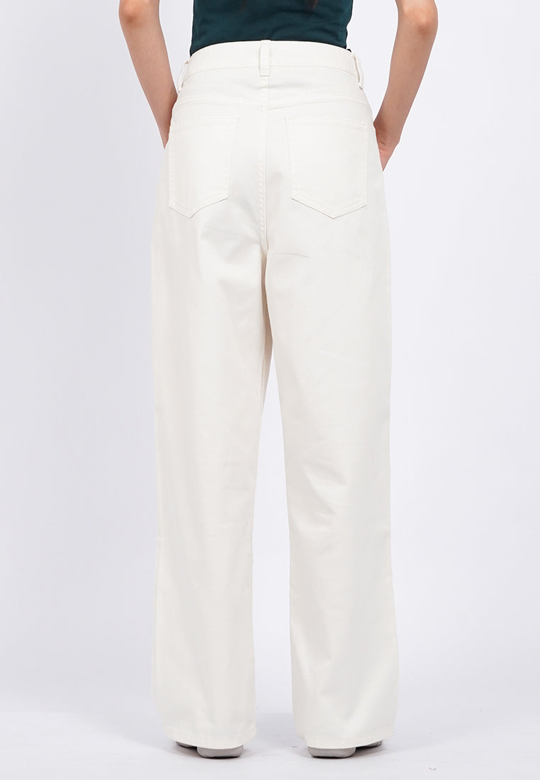 Straight Fit Denim Pants