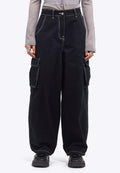 Utility Barrel Denim Pants
