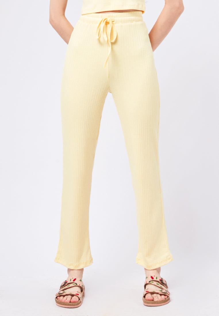 Ribbed Long Pants