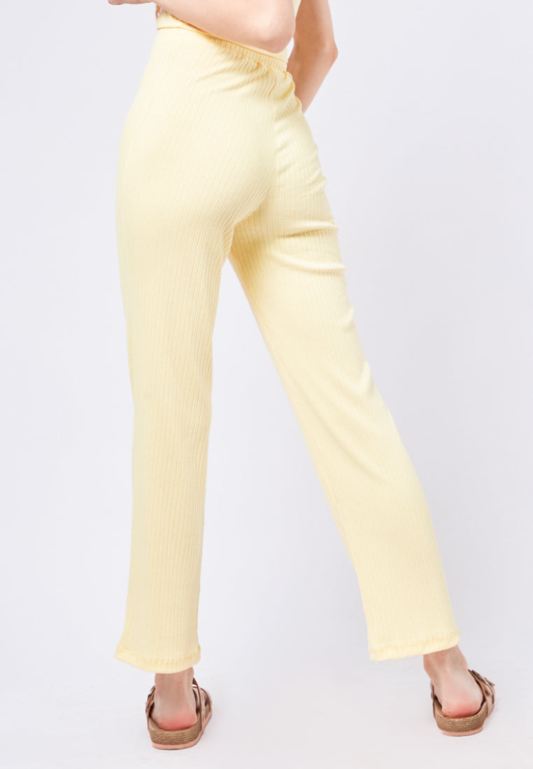 Ribbed Long Pants