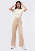 Drawstring Rib Trousers
